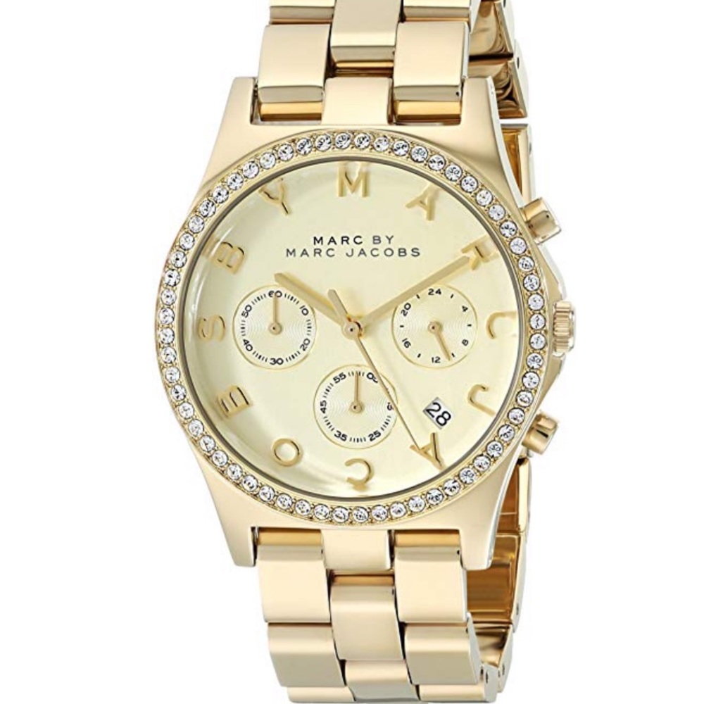 Marc Jacobs gold-Tone Stainless Steel